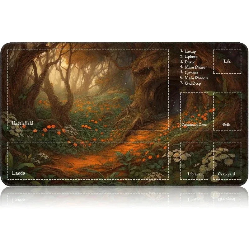 Mouse pad Board Game TCG MTG Playmat Table Mat Game Size 60X35 CM Mousepad Compatible for card game CCG