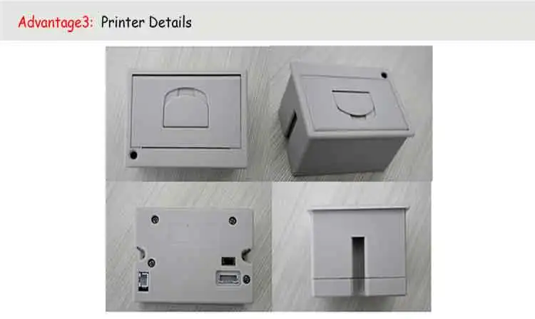 Embedded Thermal Receipt Printer with ESC/POS 2 inch RS233 or TTL Ticket Printer 5-9V or 12V HS-QR24