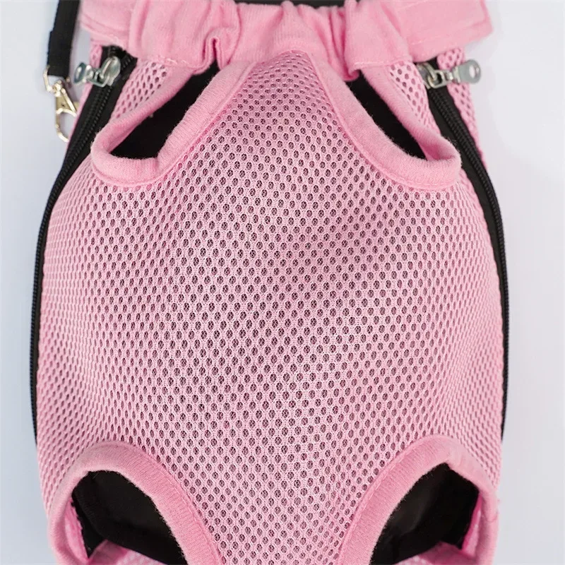 Pet Backpack Portable Portable Cat Double Shoulder bag Outdoor Travel Dog Carrier Bag Pet Dog Front Bag Mesh Backpack
