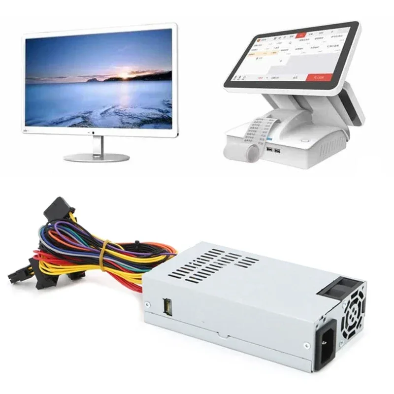 MINI PSU Computer Flex Power Supply 1U 200W Small Desktop PC Cash Register Power Server Power Desktop Power