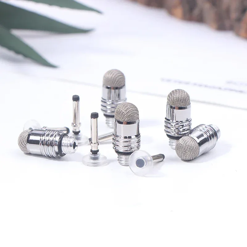 5Pcs Universal Stylus Pen Capacitive Screen Disc Fiber Touch Pen Replacement Tips Drawing Writing Nib Pencil Heads