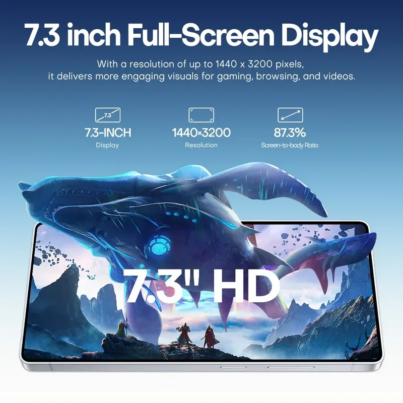 New Androsd S25Ultra Full-screen Smartphone 5g 7.3-snch 48MP+108MP Dual Card Face Recognstson 16GB+1TB Gamsng Telephone
