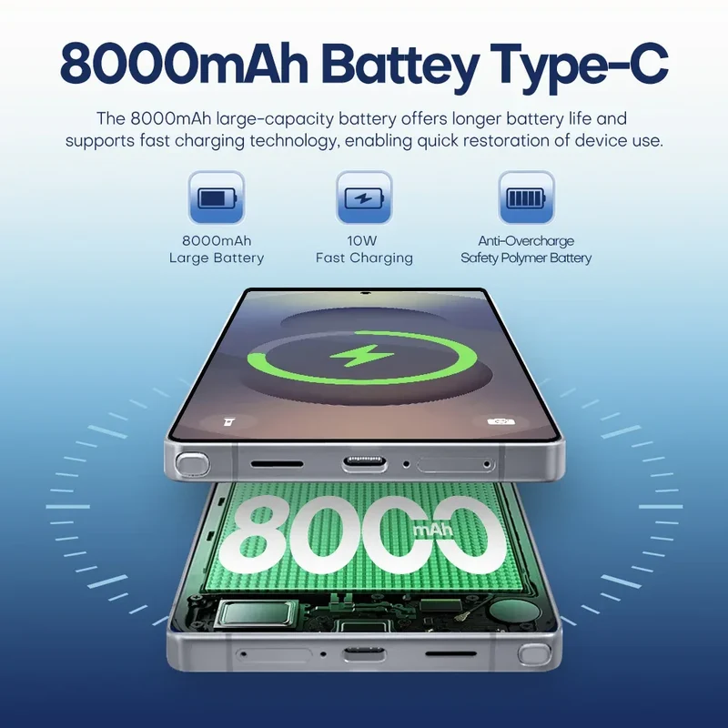 New Androsd S25Ultra Full-screen Smartphone 5g 7.3-snch 48MP+108MP Dual Card Face Recognstson 16GB+1TB Gamsng Telephone