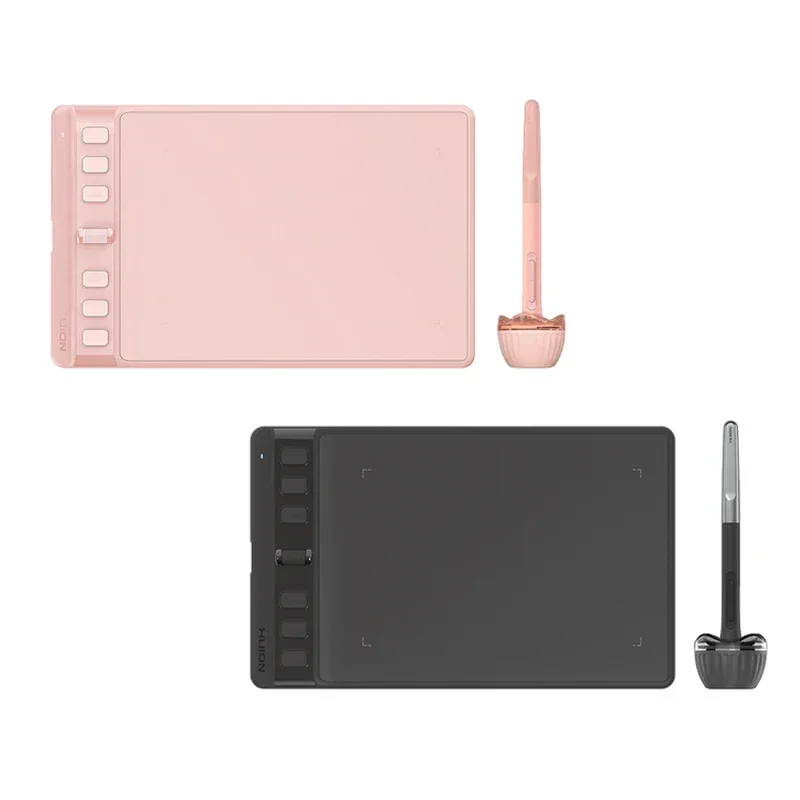 Huion Inspiroy 2 S H641P Graphics Tablets 6.3x3.9 Inch Digital Drawing Pen Tablet 6 Express Keys Support Android Mac Windows