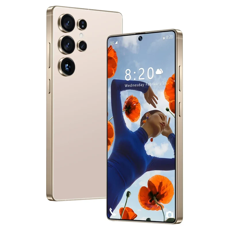 Hot Selling Original S25 Ultra Smartphone 16GB+1TB Unlocked 4K Screen Resolution 108MP Low Price Celulares Wholesale Telephone