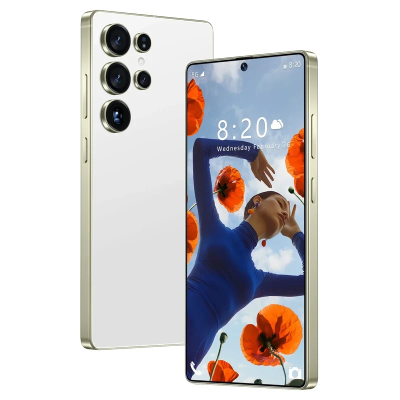 Hot Selling Original S25 Ultra Smartphone 16GB+1TB Unlocked 4K Screen Resolution 108MP Low Price Celulares Wholesale Telephone