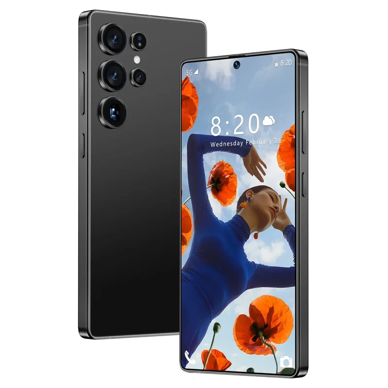 Hot Selling Original S25 Ultra Smartphone 16GB+1TB Unlocked 4K Screen Resolution 108MP Low Price Celulares Wholesale Telephone