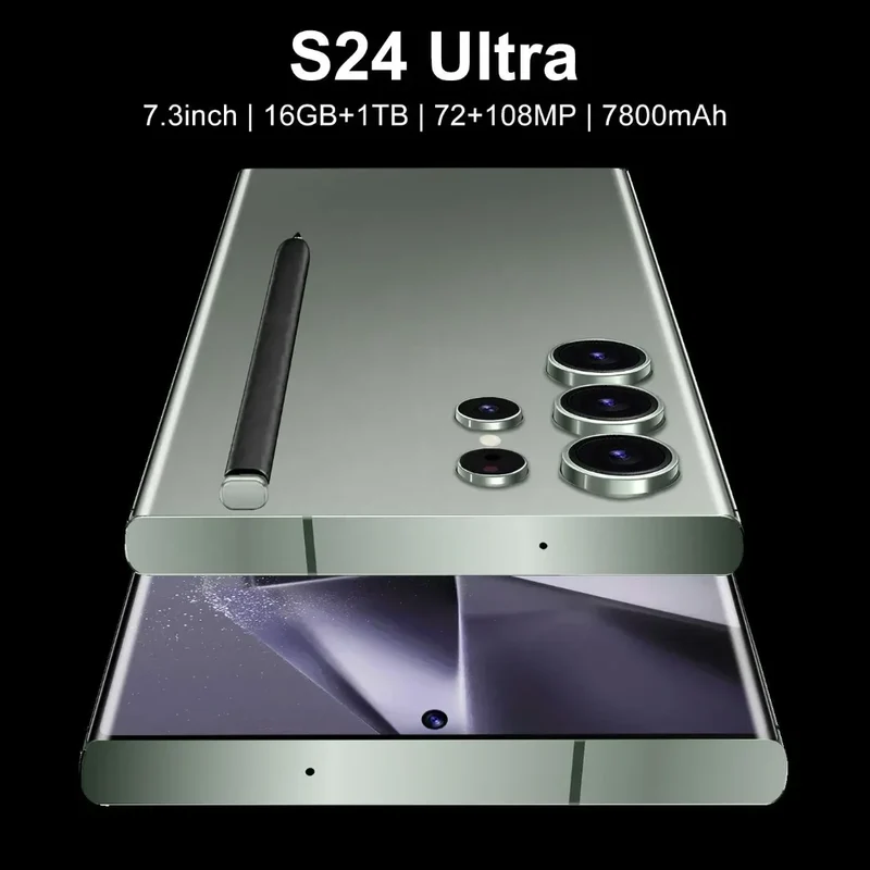 2024 NEW Brand Original S24 Ultra 5g Telephone 6.8 Inch 12Gb+512GB Android Smartphone Android 13 64MP 5000Amh 4G Mobile Phones