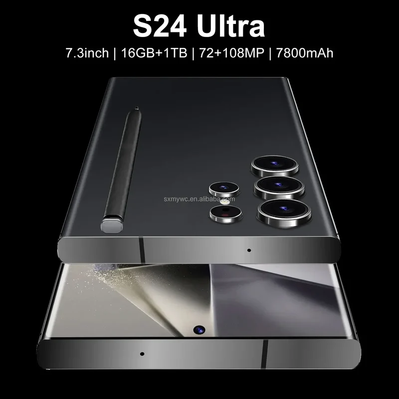2024 NEW Brand Original S24 Ultra 5g Telephone 6.8 Inch 12Gb+512GB Android Smartphone Android 13 64MP 5000Amh 4G Mobile Phones