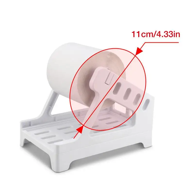 Desktop Printer Home Office Storage School Thermal Label Holder For Rolls Fanfold Accessories Durable Stand External Universal