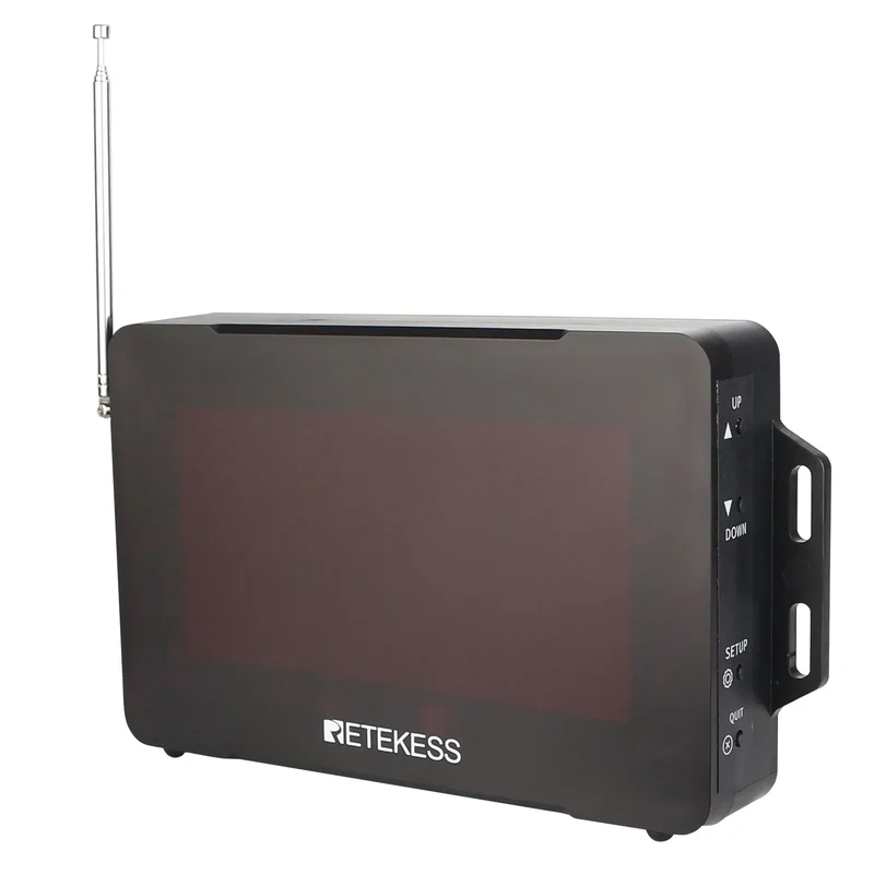 RETEKESS TD163 Restaurant Wireless Calling Pager System Host Voice Reporting Broadcast Display Receiver For Cafe Bar Club Hotel
