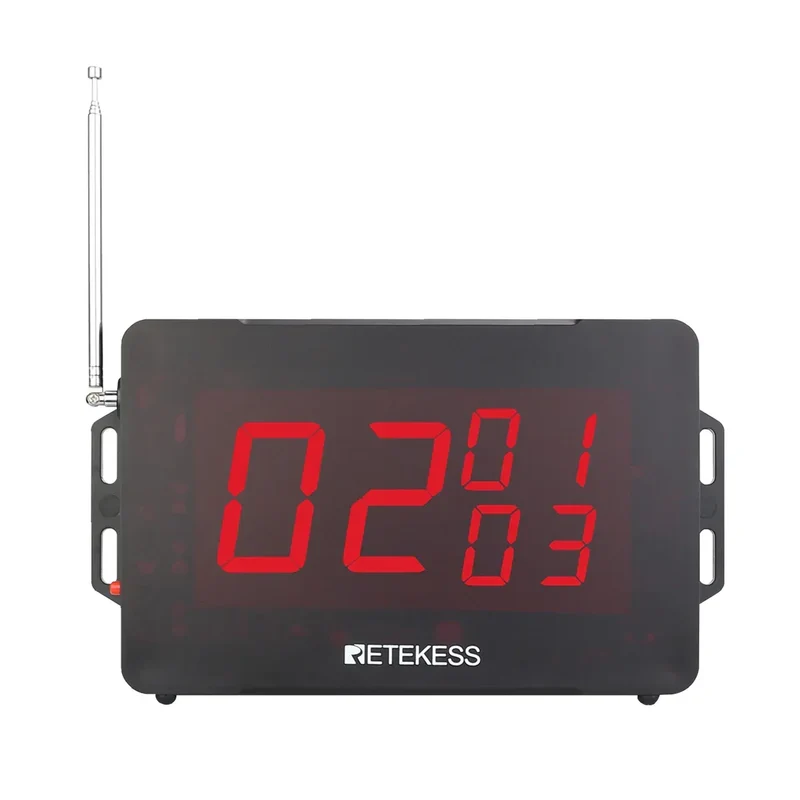 RETEKESS TD163 Restaurant Wireless Calling Pager System Host Voice Reporting Broadcast Display Receiver For Cafe Bar Club Hotel