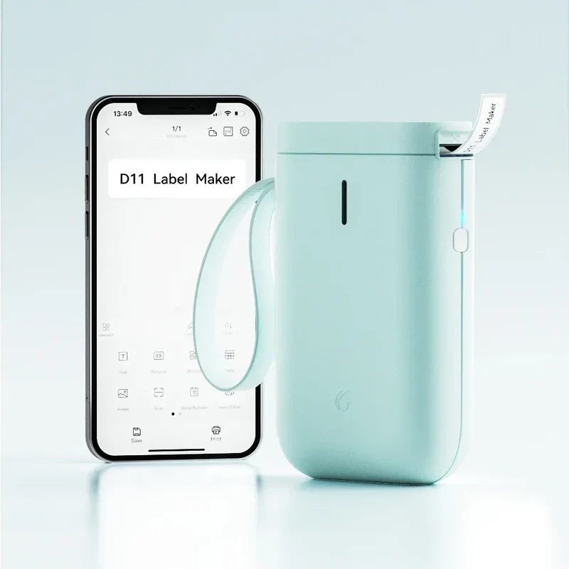 Niimbot D11 D110 D101 H1S Mini Thermal Printer Pocket Label Maker USB Bluetooth Label Stick Printer Inkless DIY Name Price Tag