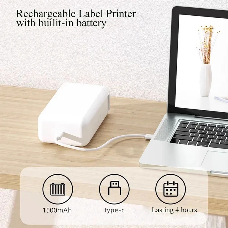Niimbot D11 D110 D101 H1S Mini Thermal Printer Pocket Label Maker USB Bluetooth Label Stick Printer Inkless DIY Name Price Tag
