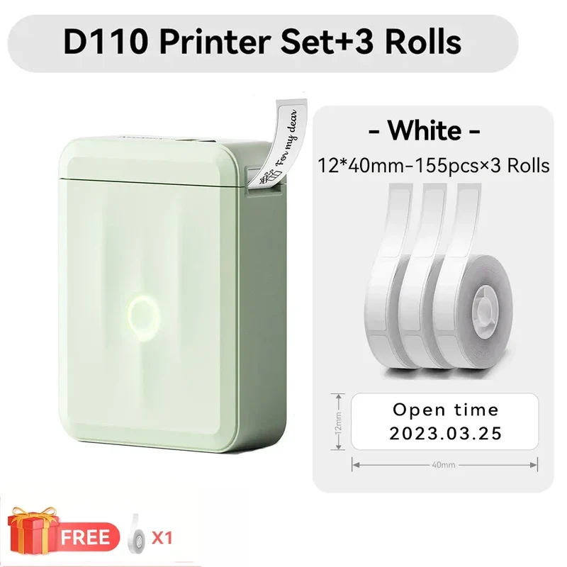 Niimbot D11 D110 D101 H1S Mini Thermal Printer Pocket Label Maker USB Bluetooth Label Stick Printer Inkless DIY Name Price Tag