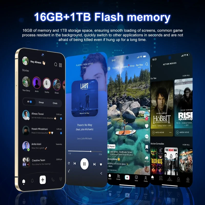RTS 2025 New Original Infinix Unlocked 5G GT30 PRO Telephone 16g+512GB Android Gaming Mobile Phone Cellphone Smartphone GT20 Pro