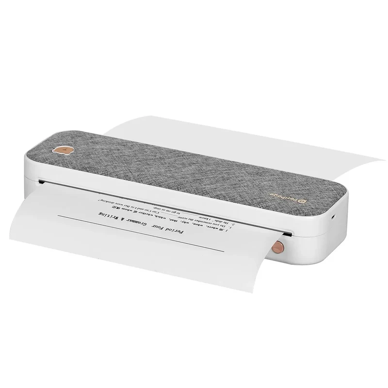 PeriPage A40 A4 Paper Printer Direct Thermal Transfer Wirless Mobile Photo Printer USB BT Connection For 2''/3''/4'' Paper Width