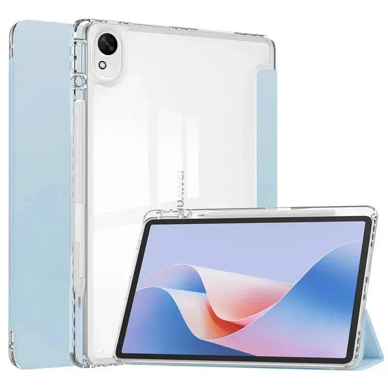 Funda For Huawei MatePad 11.5 2025 Case with Pen Holder Acrylic Clear Hard Stand Cover For Huawei MatePad 11 5 2025 Case TXZ-W09