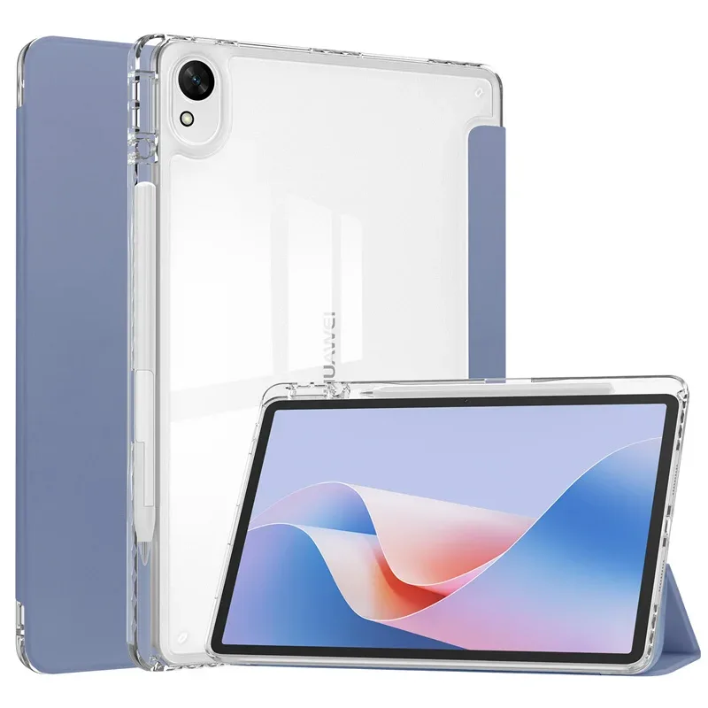 Funda For Huawei MatePad 11.5 2025 Case with Pen Holder Acrylic Clear Hard Stand Cover For Huawei MatePad 11 5 2025 Case TXZ-W09