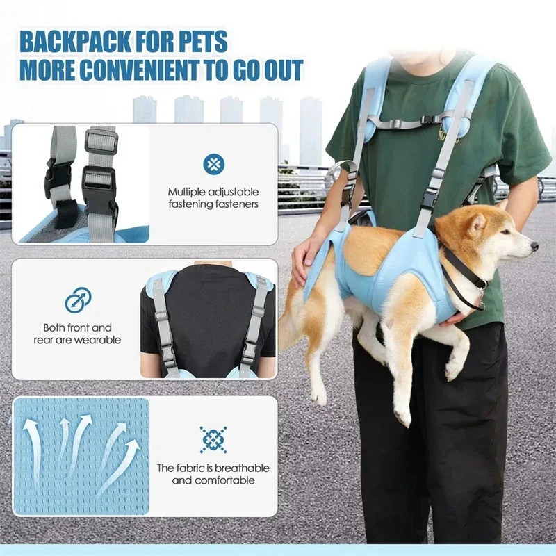 Pet Backpack Basket for Dog Things Dogs Pets Accessories Carriers Bags Cats Carrying Transport Bag Supplies Products Home Garden
