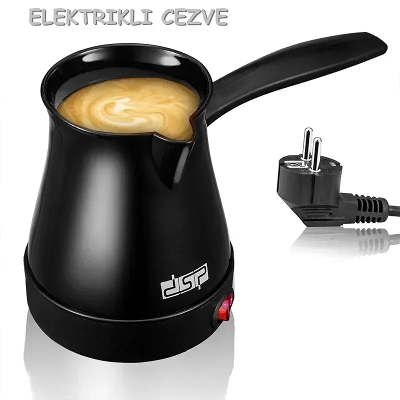 DSP Turkish Coffee Maker Pot 300ML Portable Electrical Tea Coffee Espresso Pot Boiled