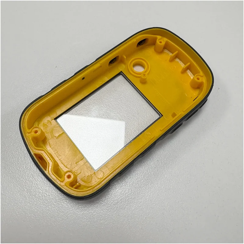 For Etrex 10 Etrex10 Front Cover GSP Handheld Part Repair Glass Panel With Yellow Housing Shell