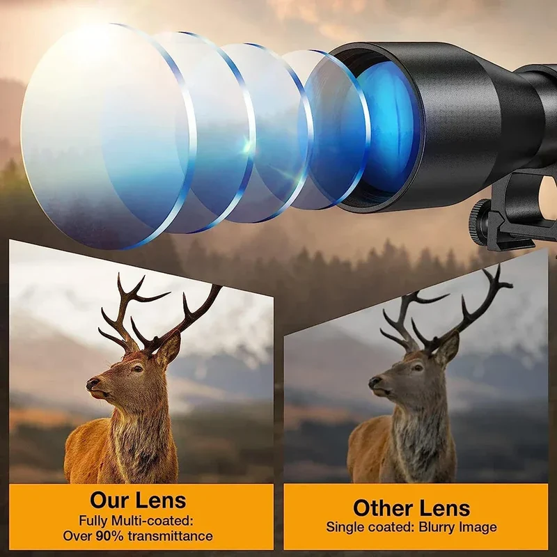 3-9x40 EG Rifle Scopes Hunting Sights Red and Green Light Reticle Tactical Optical Scope Hunting Scopes