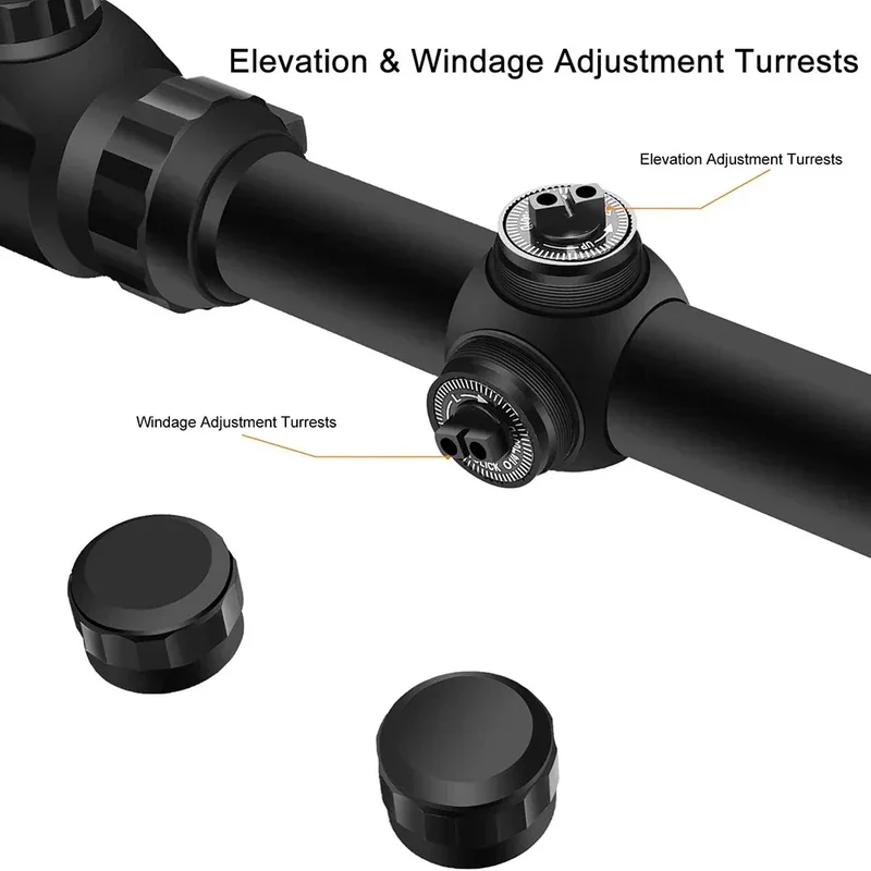 3-9x40 EG Rifle Scopes Hunting Sights Red and Green Light Reticle Tactical Optical Scope Hunting Scopes