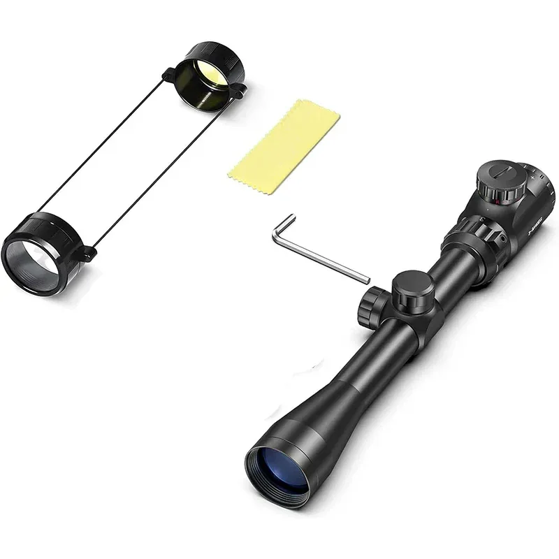 3-9x40 EG Rifle Scopes Hunting Sights Red and Green Light Reticle Tactical Optical Scope Hunting Scopes