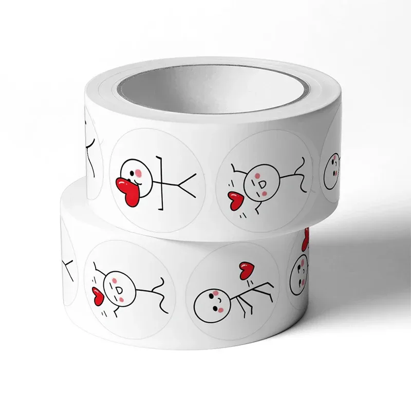 500pcs Valentine's Day Stickers Love Labels for Wedding Holiday Gift Decoration Envelope Sealing Stickers