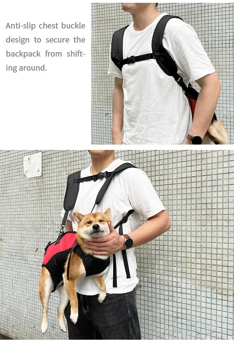 Pet Travel Backpack(3 sizes) Shoulder Carrier Outdoor Hiking Walking Durable Comfortable Oxford Fabric Dog/Cat Carrier