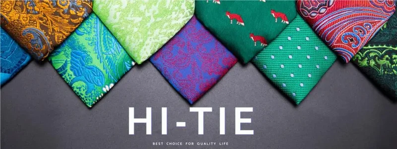 Hi-Tie Black Red Heart Plaids Mens Fashion Necktie Handkerchief Cufflinks for Tuxedo Classic Tie Man Gift Valentine's Day