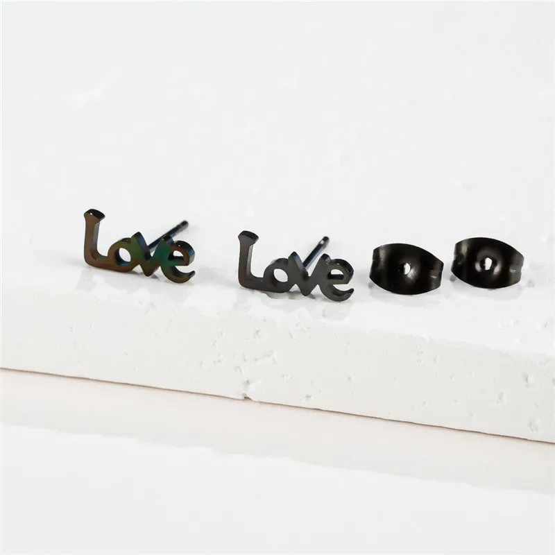 Fashion Small Heartbeat Stud Earrings Medical ECG with Heart Earings for Women Everyday Jewelry Girls Valentine's Day Gift