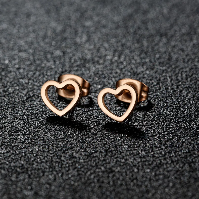Fashion Small Heartbeat Stud Earrings Medical ECG with Heart Earings for Women Everyday Jewelry Girls Valentine's Day Gift