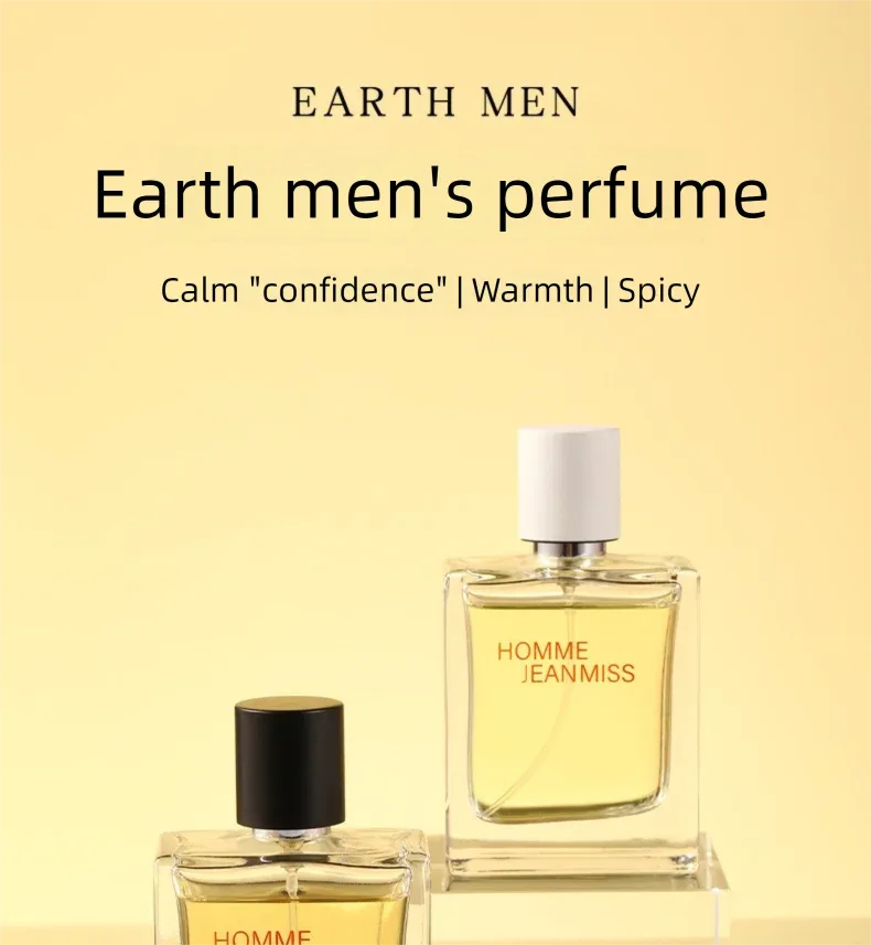 Pheromones Perfume For Men Earth Fresh Long Lasting Fragrance High End Woody Aromatic Cologne Spray Natural Scent Parfume