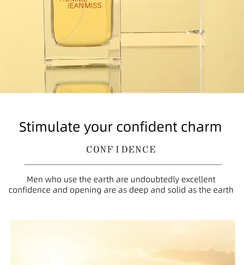 Pheromones Perfume For Men Earth Fresh Long Lasting Fragrance High End Woody Aromatic Cologne Spray Natural Scent Parfume