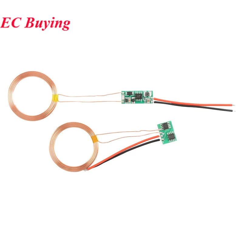 Wireless Power Supply Module Wireless Charger Module Charging Transmission 5V to 12V High Current Circuit Board for DIY Phone