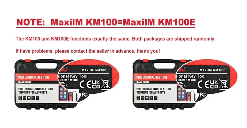 Autel MaxiIM KM100 Key Fob Programming Immobilizer Tool 2PCS Autel IKEY 60s Key Generation IMMO Key Learning on 99% Car KM100X