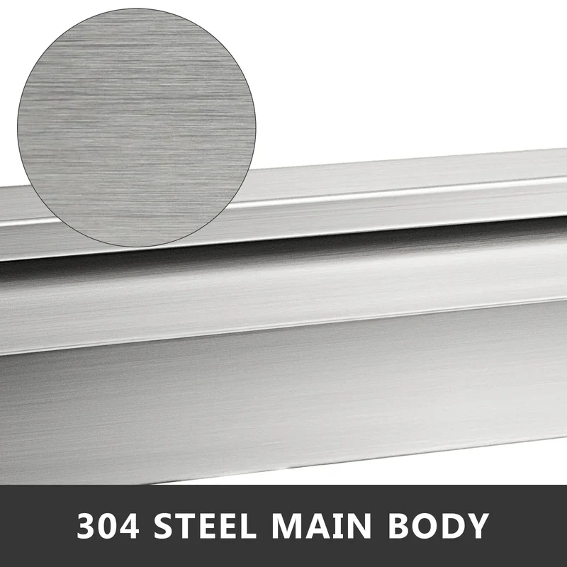 SucceBuy Waterfall Pool Fountain Stainless Steel Pipe Connector Spillway Garden Outdoor Pond Rectangular Swimming Pool Fountain