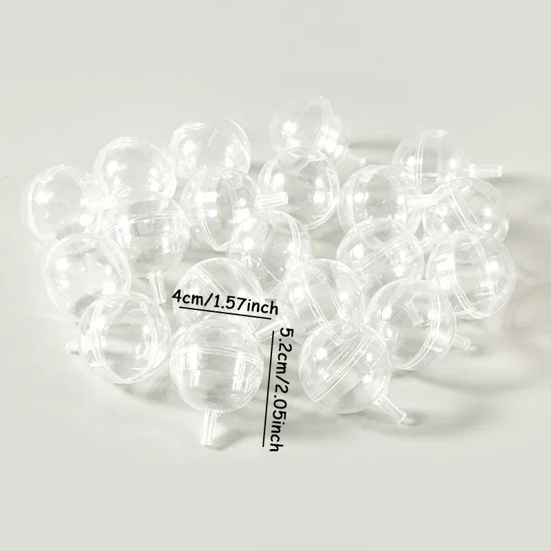 10/20/30/50pcs Clear Chocolate Wrapper Box Truffle Liner Flower Candy Box Chocolate Ball Holder Case Valentine's Day Gift Boxes
