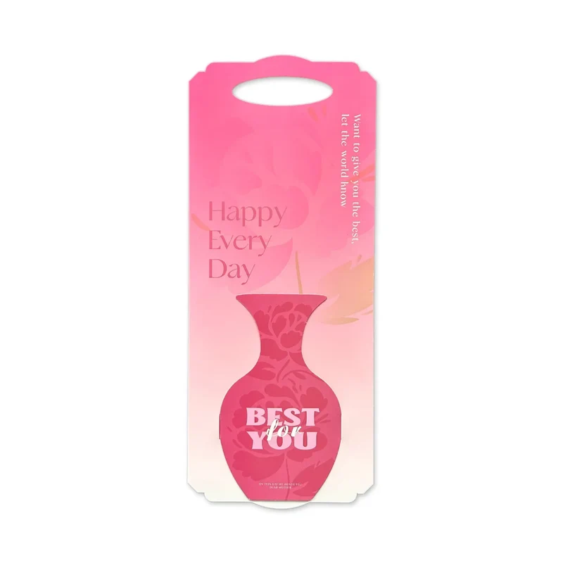 10Pcs Mother's Day Flower Box Creative Vase Shape Single Bouquet Flower Arrangement Handbag Valentine's Day Wedding Gifts Decor