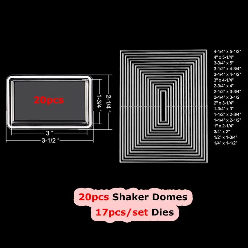 Bundle Deal Jar Heart Egg TV Dimensional Shaker Domes Basic Geometry Shaker Blisters Easter Valentine's Day Card Making Supplies
