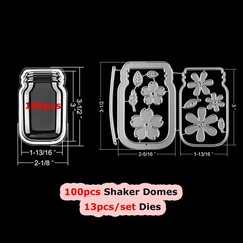Bundle Deal Jar Heart Egg TV Dimensional Shaker Domes Basic Geometry Shaker Blisters Easter Valentine's Day Card Making Supplies