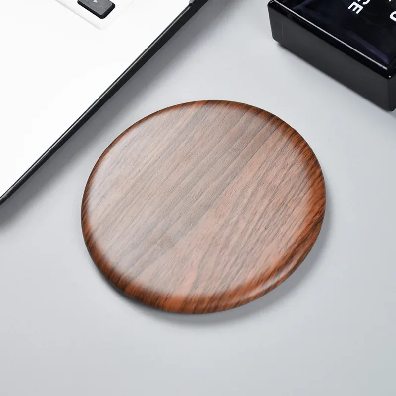 Wireless Charger Stylish Wood Quick Charge for Mobile Phone 15W Max Fast Charging Wooden Wireless Charger with QI-Enabled Device