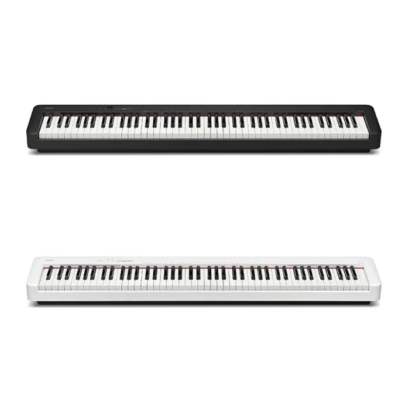 CASIO CDP-S110 Portable Digital Piano, 88-Key Scaled Hammer Action Keyboard, Bluetooth MIDI, Battery-Powered