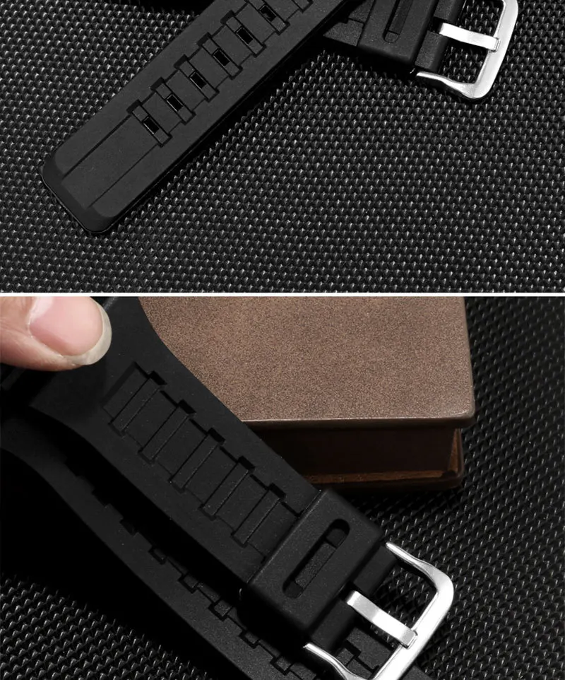 Silicone Watchband for Casio AQ-S810w 800 W-735H TRT-110H AEQ-110w AE-1000W W-735H SGW-300H MRW-200H F-180WH