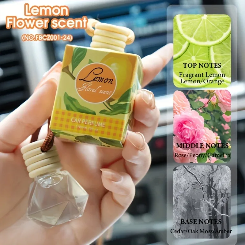 Car Air Freshener, Long Lasting Fragrance, Suitable for Car, Home, Office, Bathroom, Bedroom, Car Interior Aromatherapy
