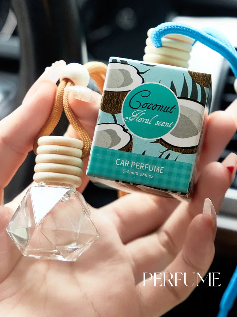 Car Air Freshener, Long Lasting Fragrance, Suitable for Car, Home, Office, Bathroom, Bedroom, Car Interior Aromatherapy
