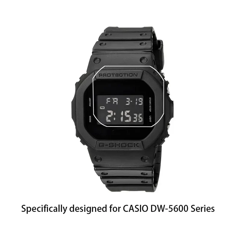 Ultra-Thin 9H Tempered Glass, Minimalist Design Meets Maximum Protection For Casio DW-5035 DW 5600 GW-B5600 GW M5600