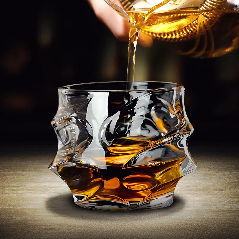 Whiskey Glasses,Engraved Whiskey Glass,Old Fashioned Whiskey Glasses,Classical Scotch Glasses,Perfect Gift for Scotch Lovers